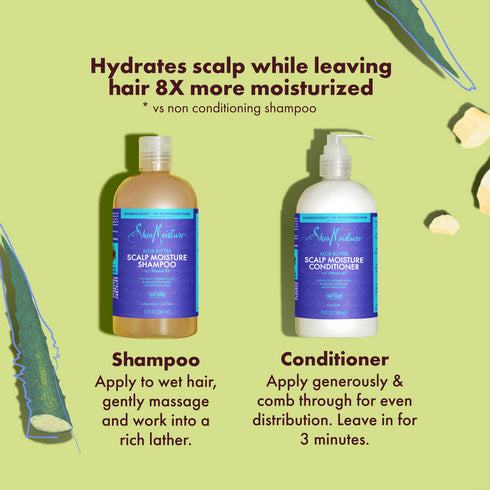 SheaMoisture Scalp Moisture Conditioner Aloe Butter 13oz